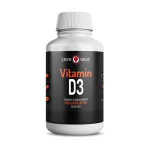 Czech Virus Vitamín D3, 180 tobolek