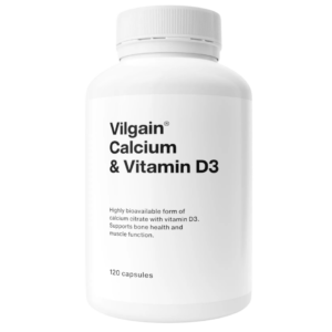 Vilgain Vápník + Vitamin D3, 120 kapslí