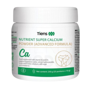 TIENS Výživný vápníkový prášek K2 a D3, 250g