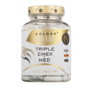 Golden Nature Triple Zinek + Měď, 100 kapslí