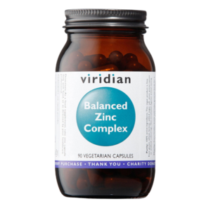 Viridian Balanced Zinc Complex, 90 kapslí