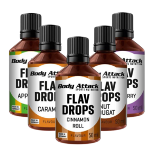 Body Attack Flav Drops, 50 ml