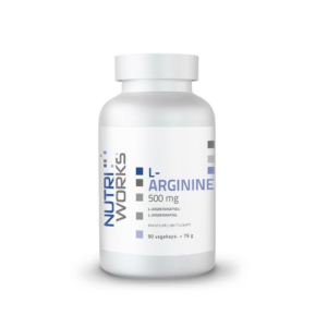 NutriWorks L-Arginine 500mg 90 kapslí