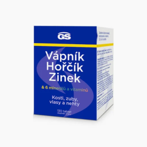 GS Vápník Hořčík Zinek Premium 130 tablet