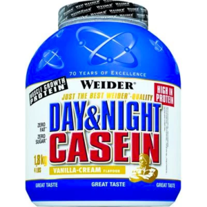 Weider Day & Night Casein 1800g, vanilka